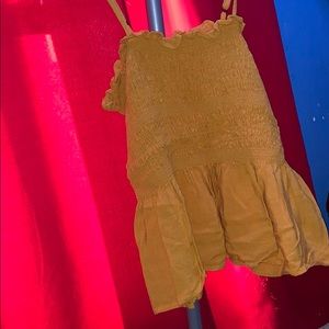 Cropped summer shirt